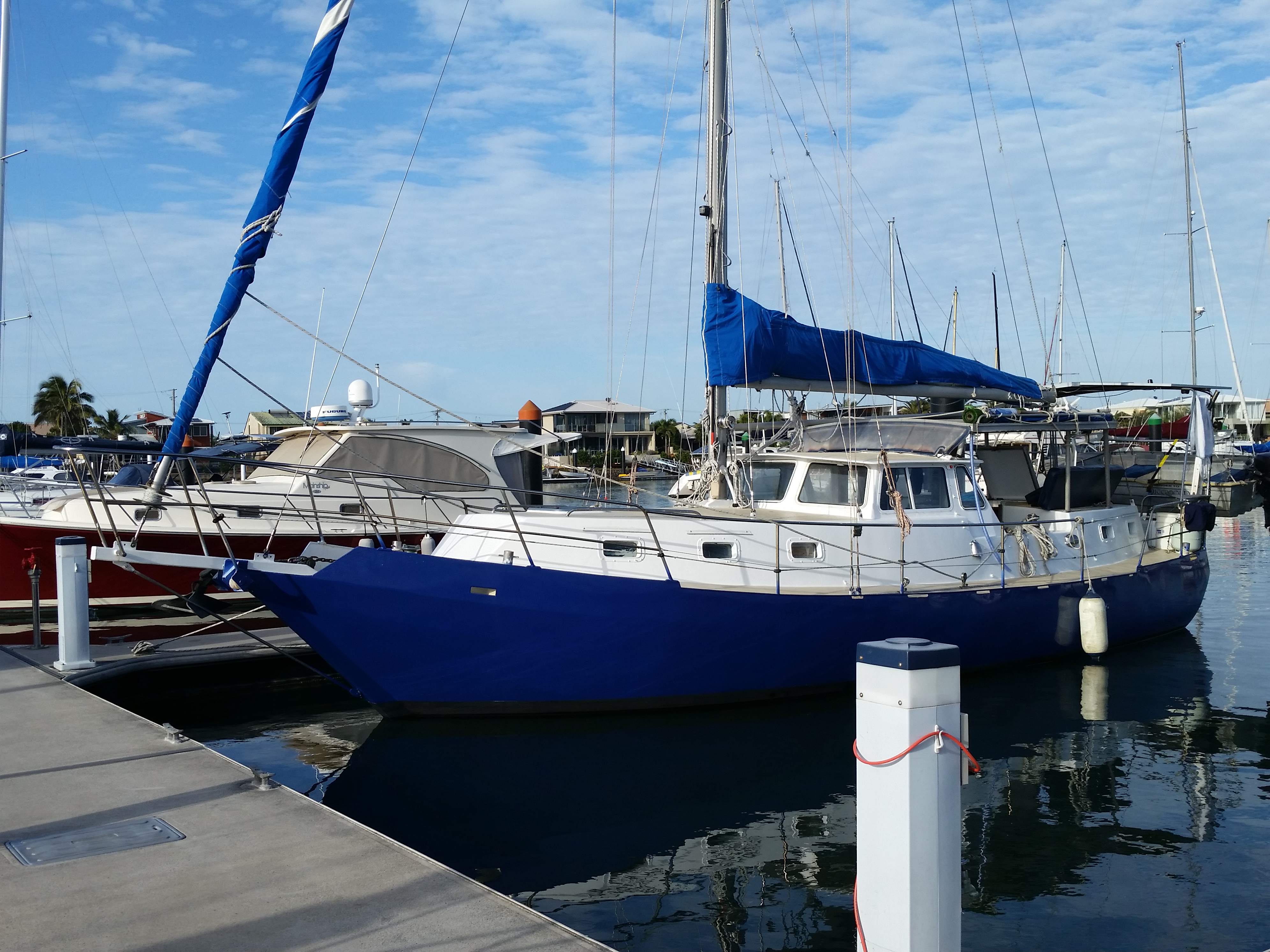 Buccaneer Roberts Spray delivered from Lake Macquarie to Mooloolabar by skipper David Mitchell