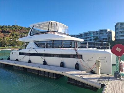 Power Catamaran delivery