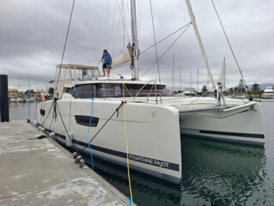 Sailing Catamaran delivery